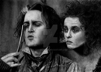 Sweeney Todd n' Mrs. Lovett by Shamaanita