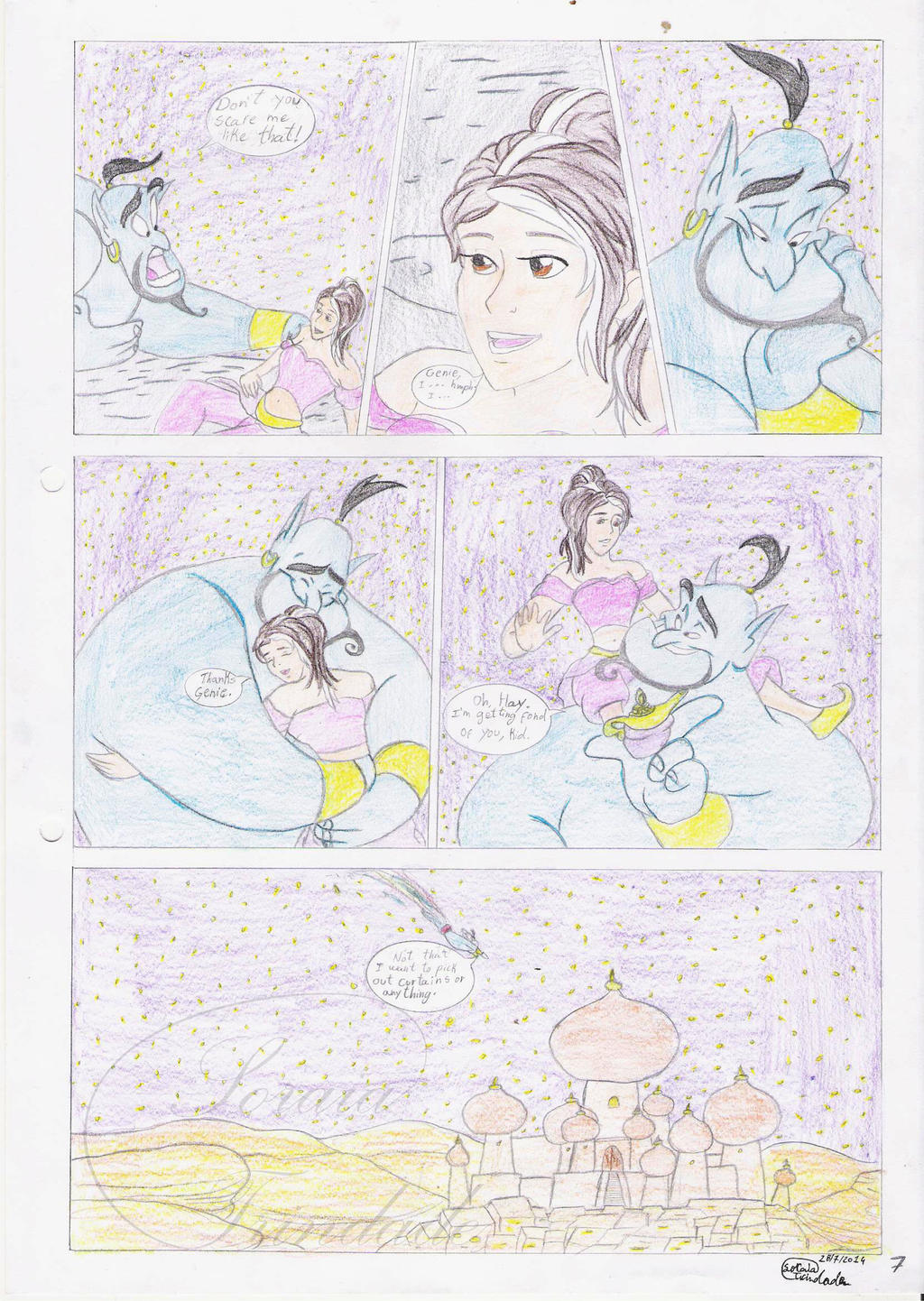 Genie and Hayley Page 07 Colored