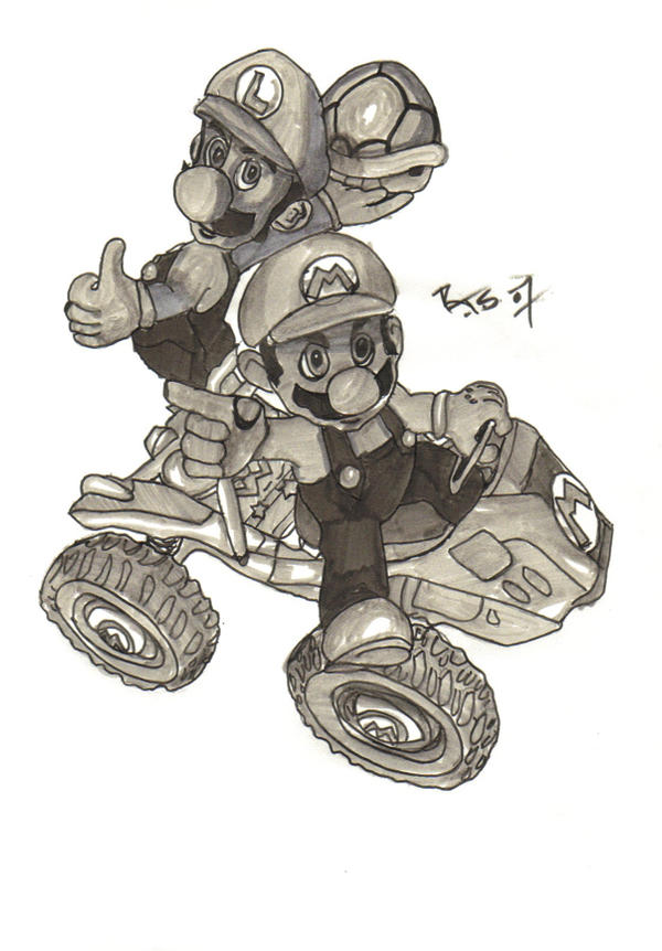 Mario And Luigi drawing. by fiz2105diz on DeviantArt