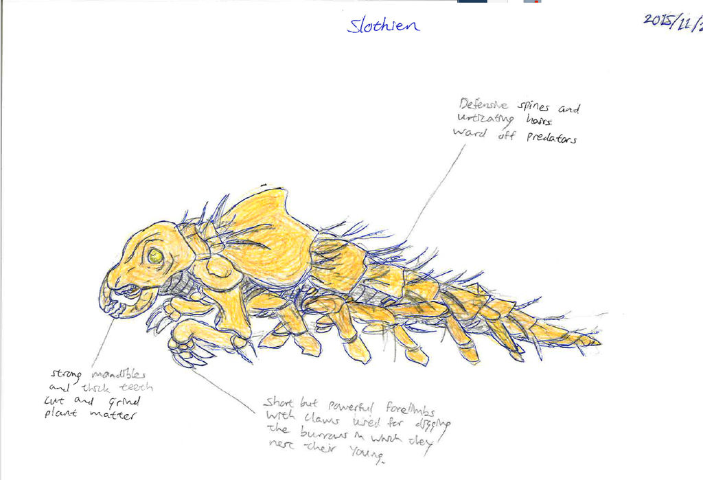 Slothien by Imdraproc on DeviantArt