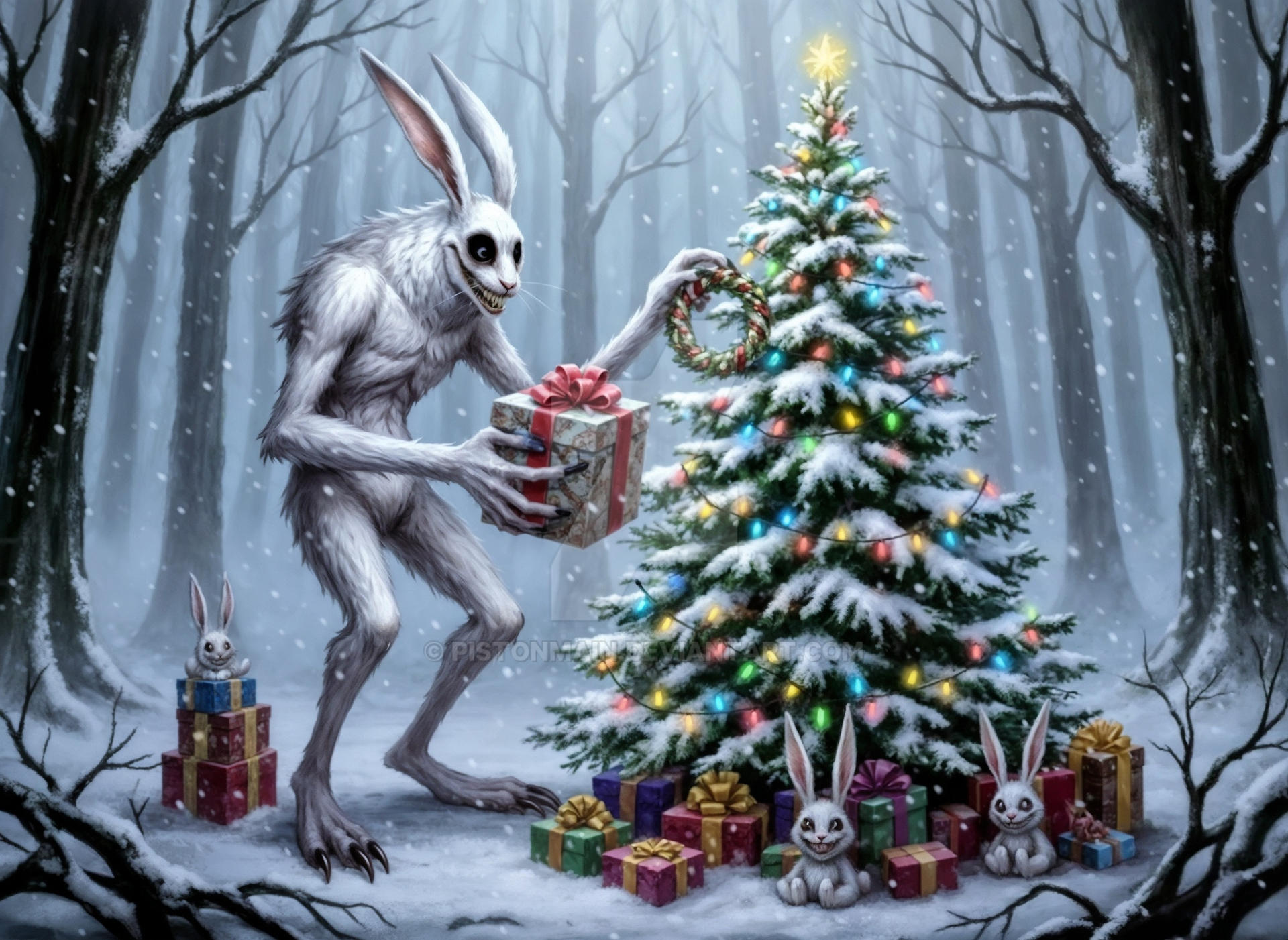 Mr. Rabbitt's Tree by PistonMain on DeviantArt