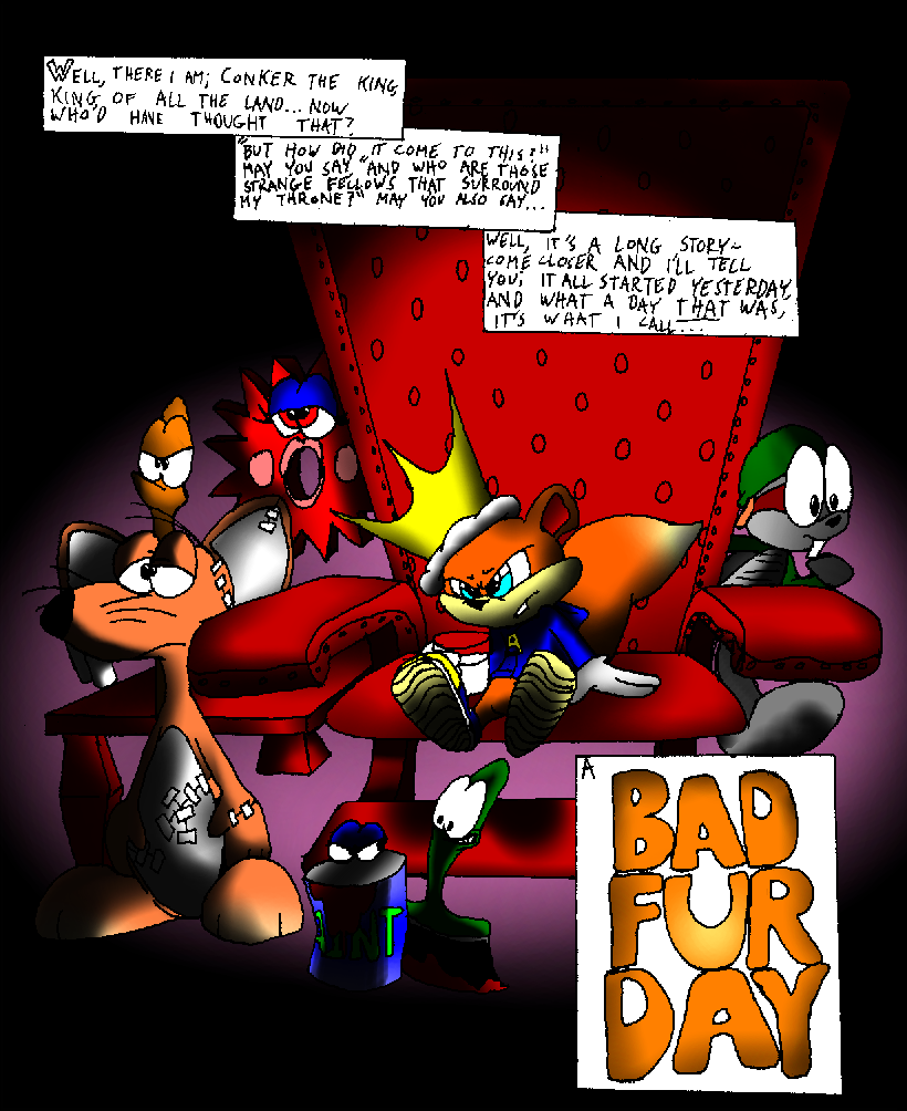 Conker's Bad Fur Day Splash