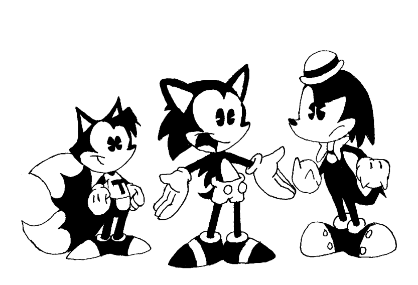 Sonic the Hedgehog 1928 part 1 by battybuddy