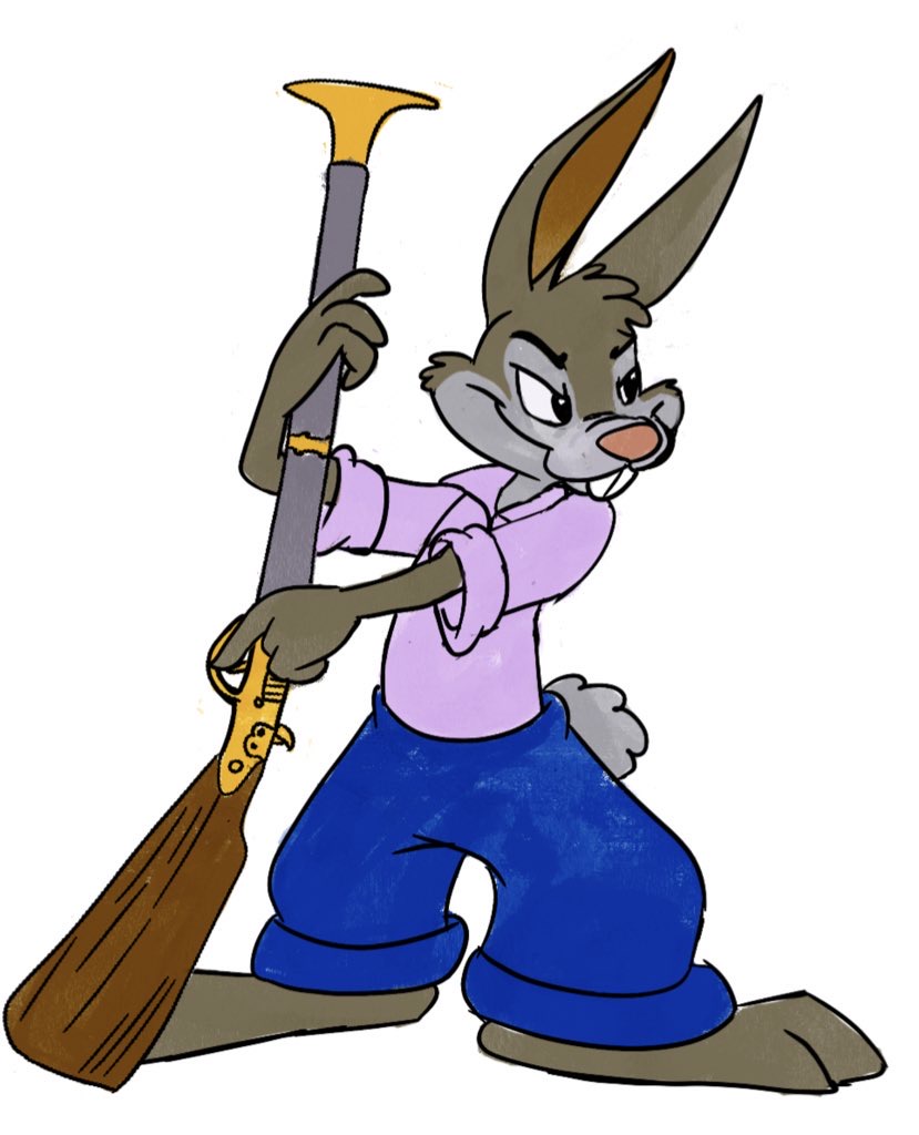 Brer Rabbits ready for trouble by battybuddy on DeviantArt