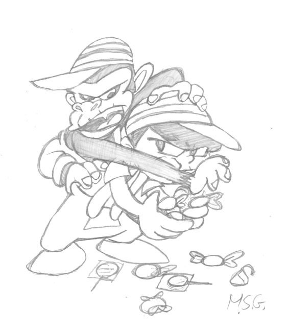 Spritle and Chim-Chim by battybuddy on DeviantArt