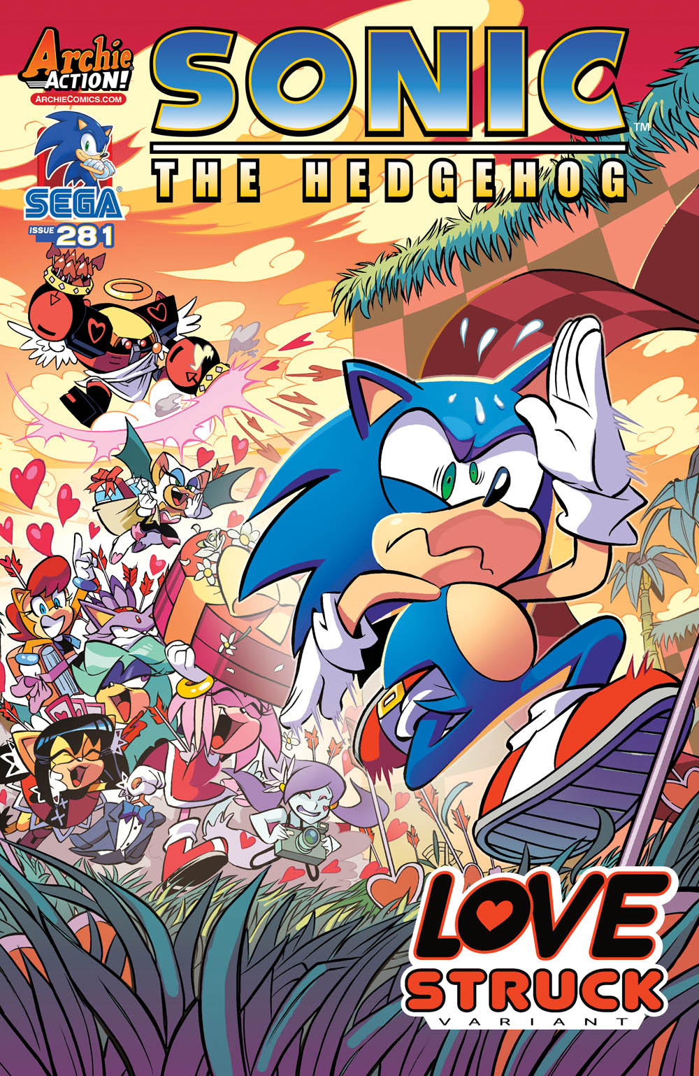 Sonic The Hedgehog Issue 281 - Love Struck Variant