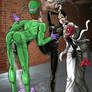 Catwoman vs The Riddler and Two Faces