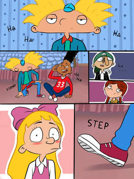 Hey Arnold - Spin the bottle pg 9