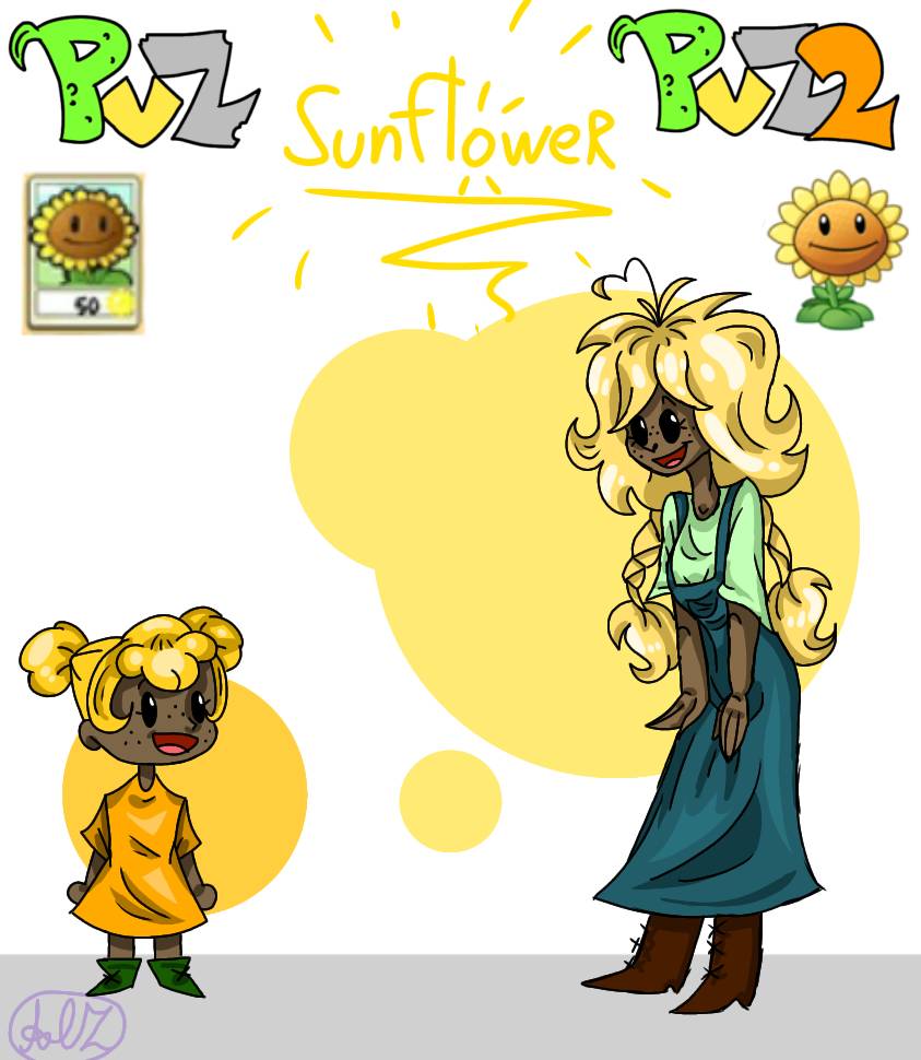 🌻 Sunflower timelapse #pvz2 #pvz #art #timelapse #digitalart