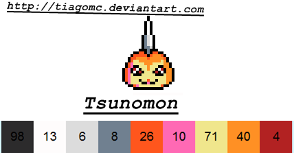 Tsunomon by TiagoMC