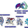 Evolutions of V-mon![VeedramonLine]