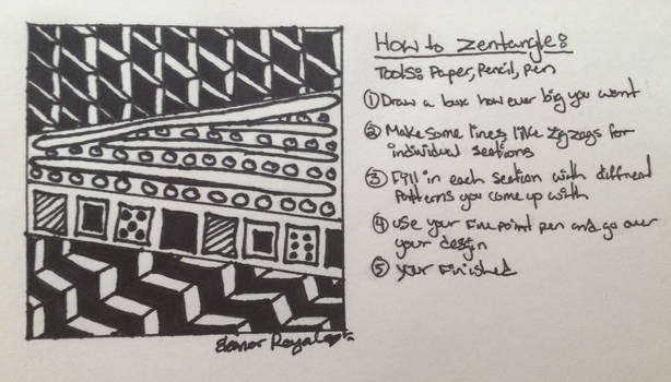 How to Zentangle