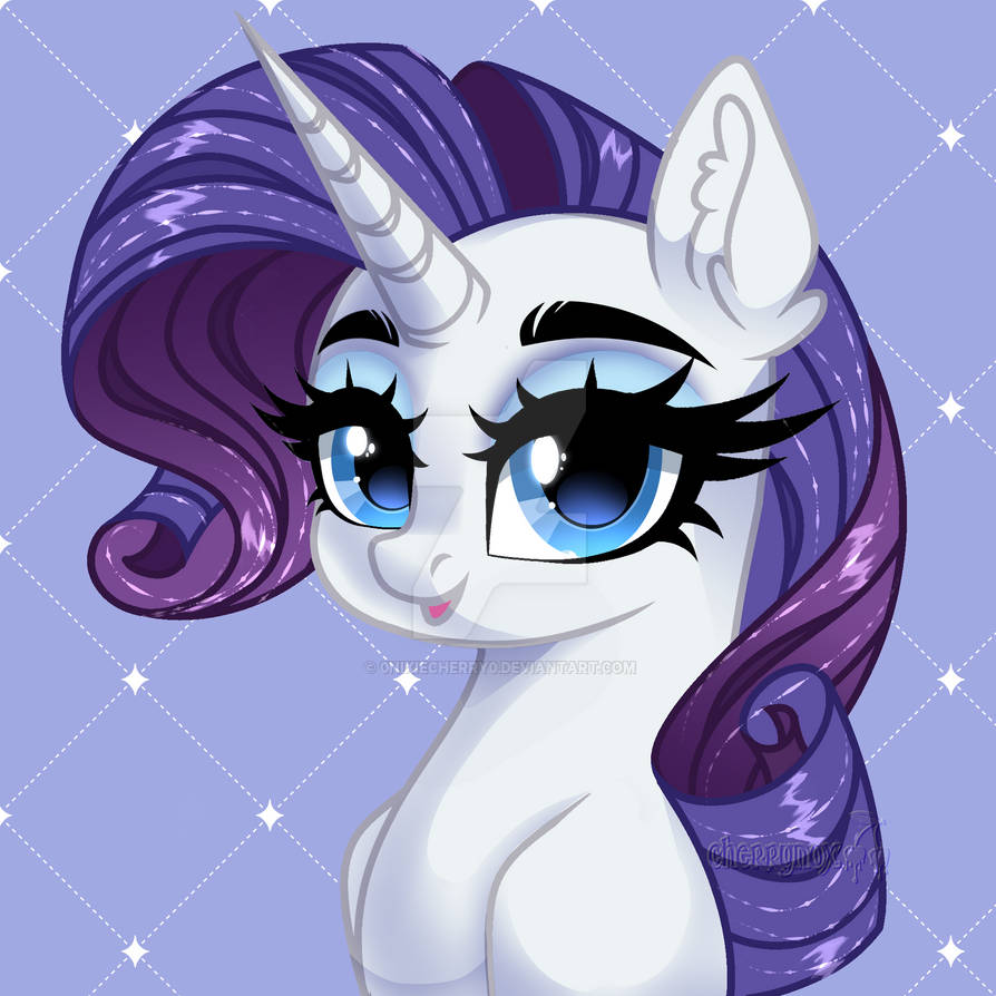 MLP: Fanart | Rarity | Beautiful like a diamond by 0NixieCherry0 on ...