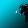 Wallpaper - Vinyl Scratch Ipod Silhouette