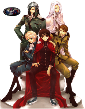 Kyou Kara Maou Group Render