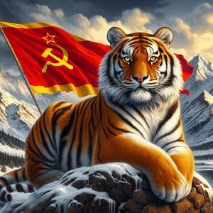 The Soviet Tiger, the east is red.