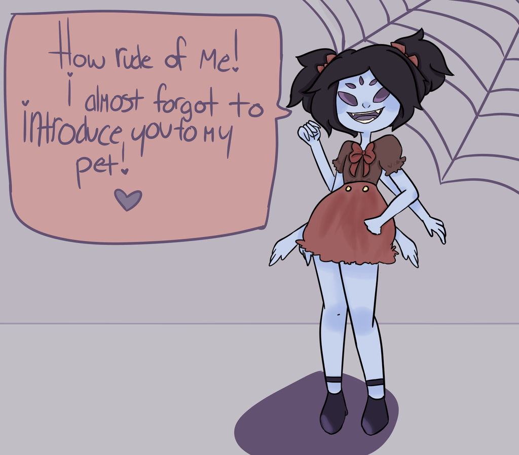 Little Miss Muffet by RillieDoodles on DeviantArt