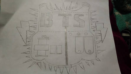 A.r.m.y Drawing of BTS logo