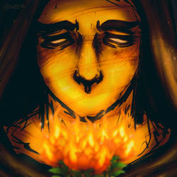 Burning bouquet from the atmosphere of Dad_Saturn