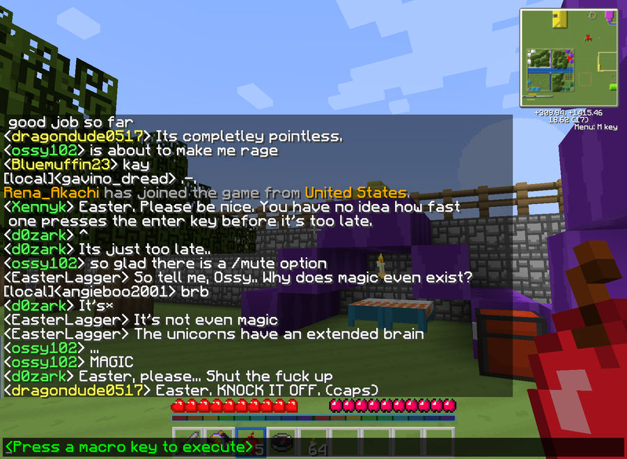 Spamming Deviantart spamming in minecraft 2 by cbear414 on DeviantArt