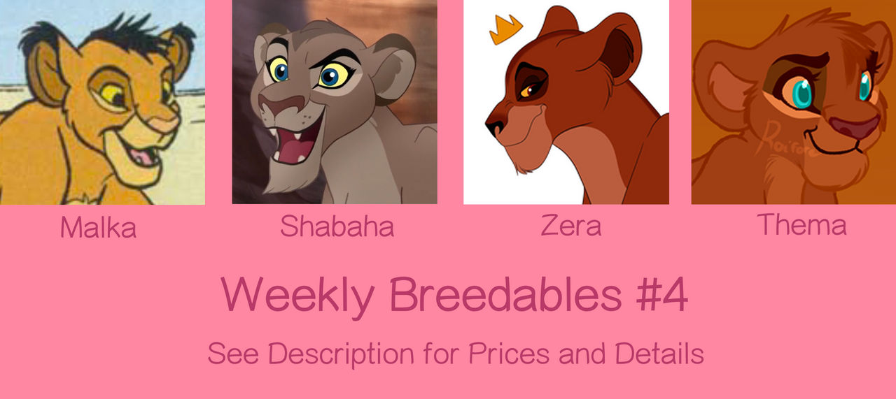 Micro Breedables Weekly Breedables #4 - Closed by Erasiah on DeviantArt