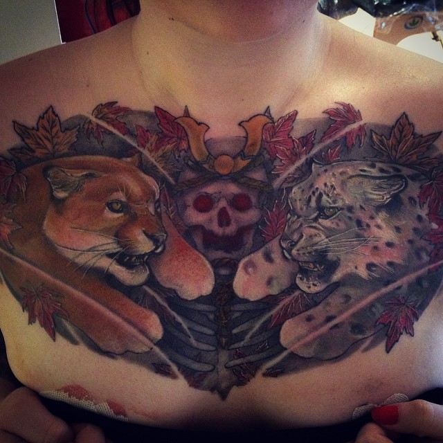 Cat chest piece!