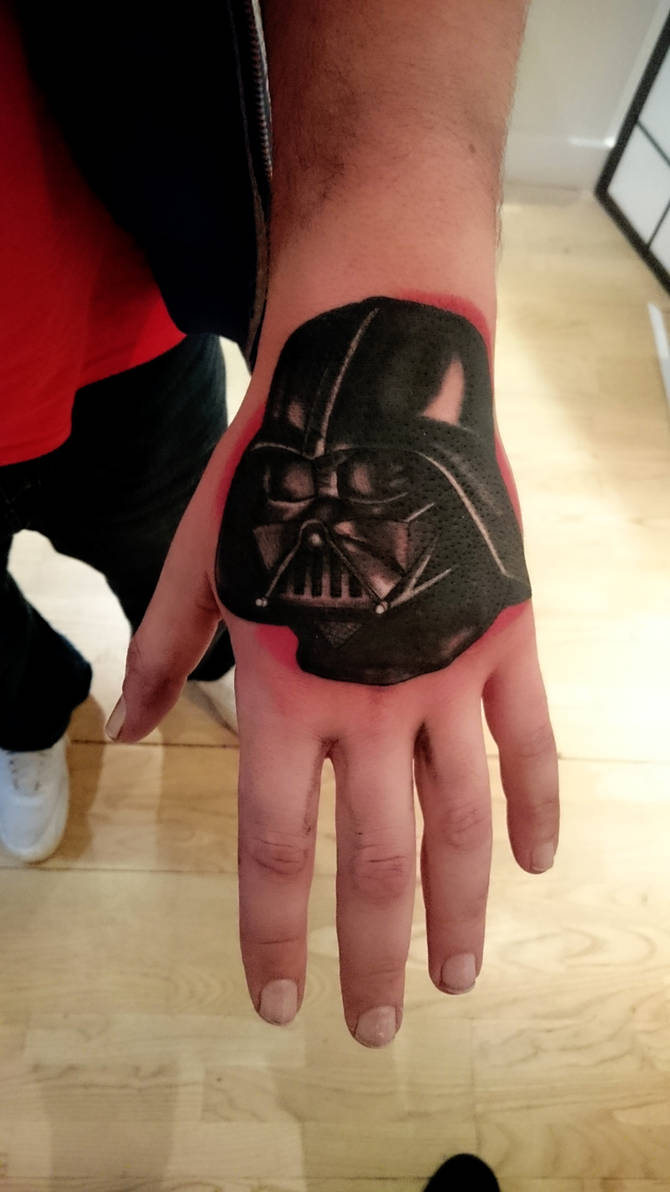 Darth Vader Hand by Akumashugitattoo on DeviantArt