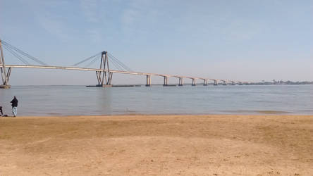 Rio y Puente 7 (Ciudad de Corrientes - Argentina)