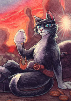 Kitty Softpaws ACEO