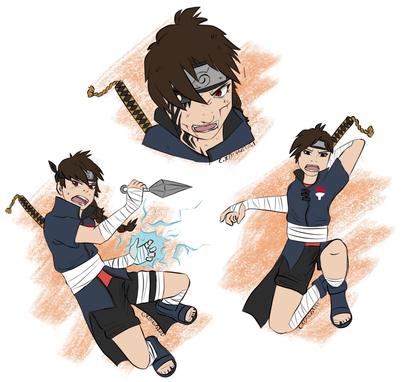 Inari Uchiha by XCYdrawsX on DeviantArt