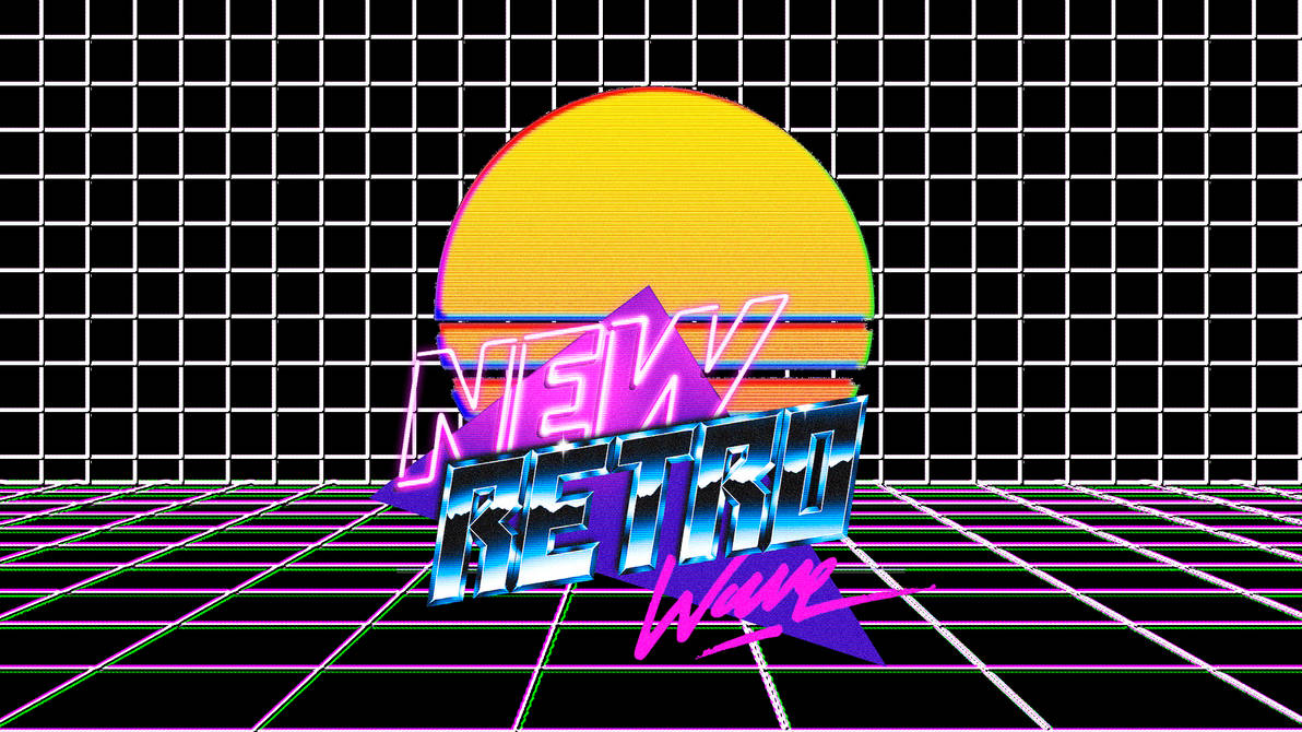 New Retro Wave Wallpaper by ARCANESAMA on DeviantArt