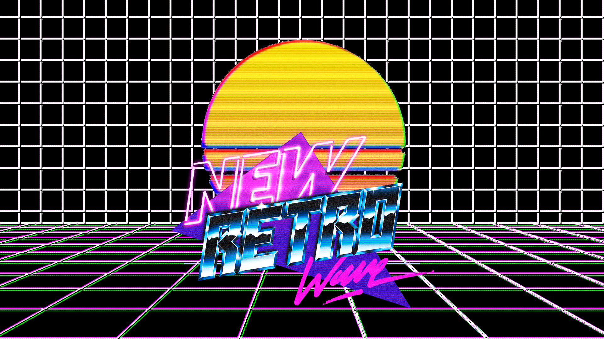 New Retro Wave Wallpaper by ARCANESAMA on DeviantArt New Retro Wave Wallpaper by ARCANESAMA on DeviantArt