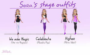 Sera LoliRock Concert Outfits