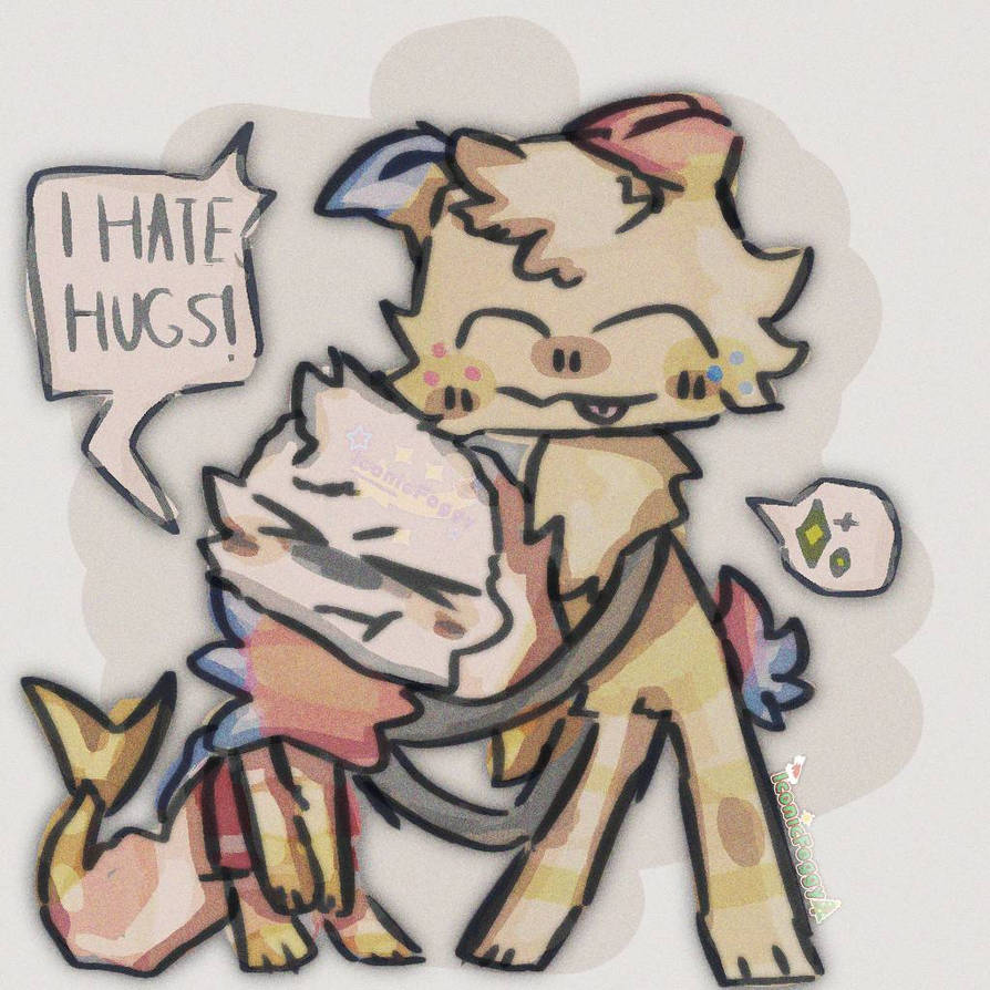 I HATE HUGS! by SnowfallinOhio on DeviantArt