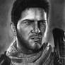 Nathan Drake Pencil Portrait