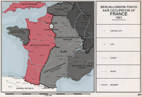 Axis Partition of France, 1941