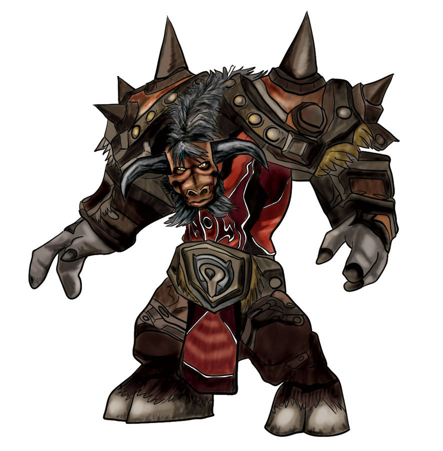 Tauren Warrior by Fyerfly on DeviantArt