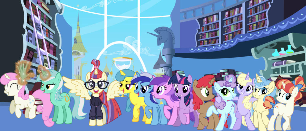 Twilight Sparkle With Her Old Friends In Canterlot By Jakemayo89 On twilight-sparkle-with-her-old-friends-in-canterlot-by-jakemayo89-on