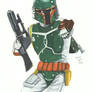 Boba Fett in action