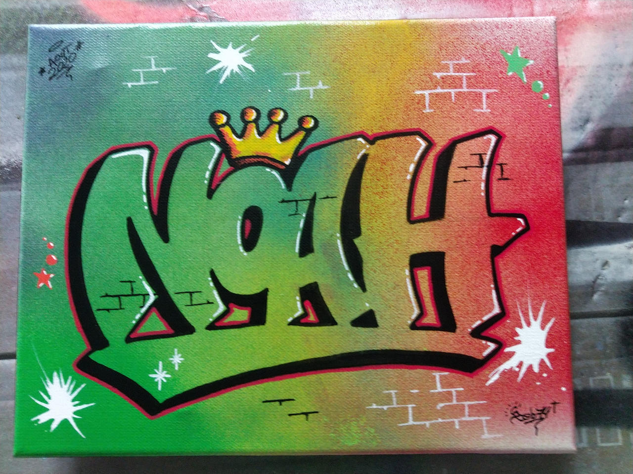 Noah in Graffiti Letters: Art, Identity, and Urban Expression