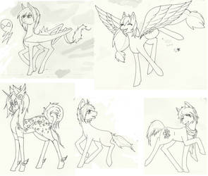 Pony Sketch Dump