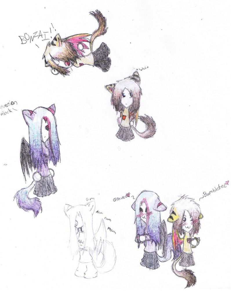 Chibi Random Character chibi:random combination by 2ninjabee2 on DeviantArt