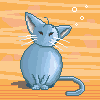 Pixel cat