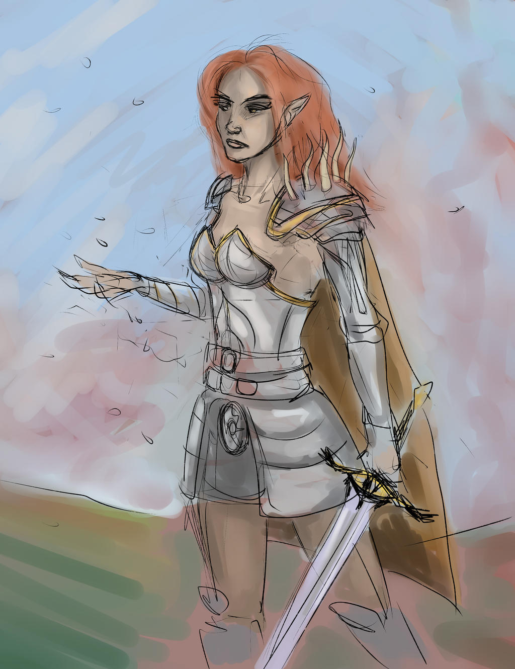 Lady Aribeth de Tylmarande by Sareth27 on DeviantArt