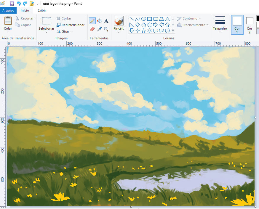Background Painting - MS Paint by Sassiilustra on DeviantArt
