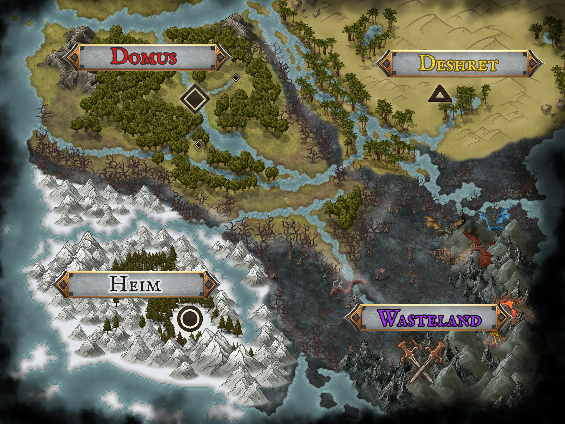 OOT General World Map by OOT-Staff on DeviantArt