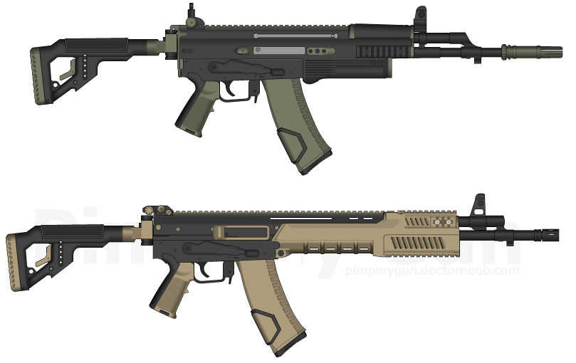 SCAR and ACR AK by Lord-Malachi on DeviantArt