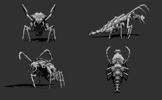 Sci-fi Insect Creature Concept 1