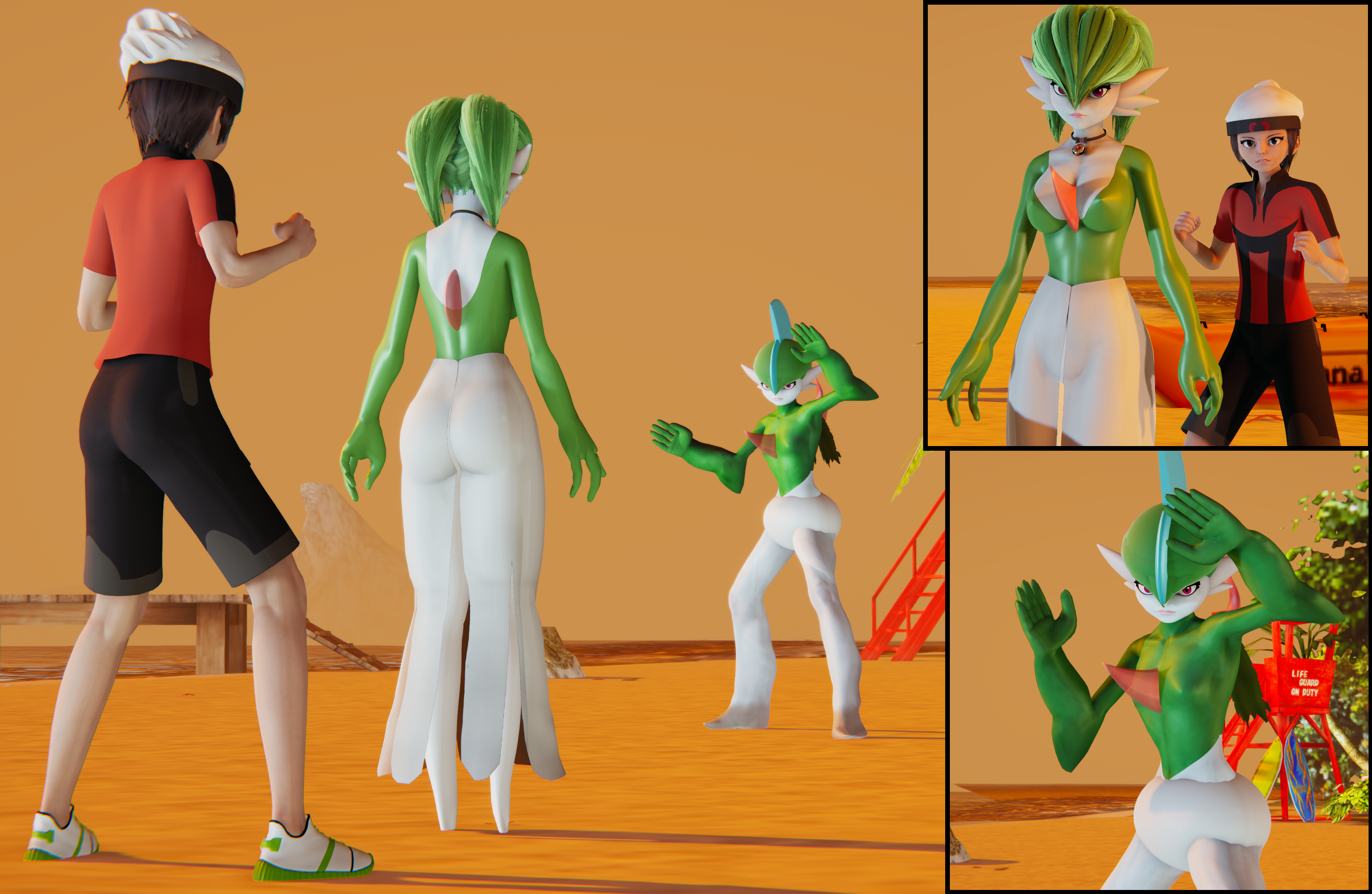 Fight for a Gardevoir _ Pokémon Short #4 _ 3D animation 