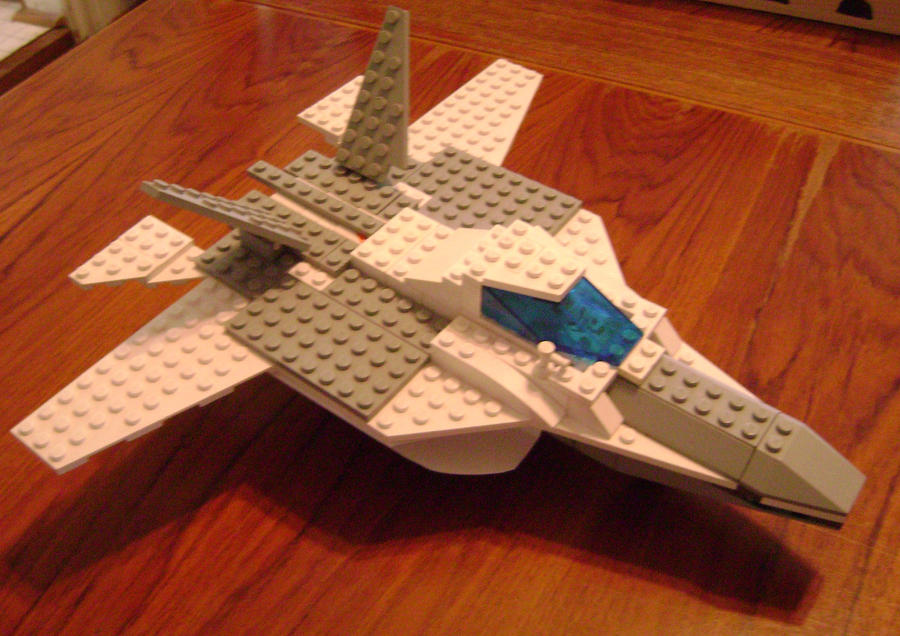 F-22 Raptor LEGO jet by 2GodBtheGlory on DeviantArt